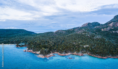 Coles Bay in Freycinet National Park, Tasmania photo
