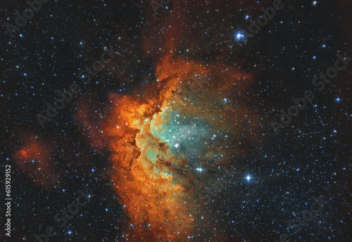 NGC 7380 Nebulosa Mago © BlkAng3L