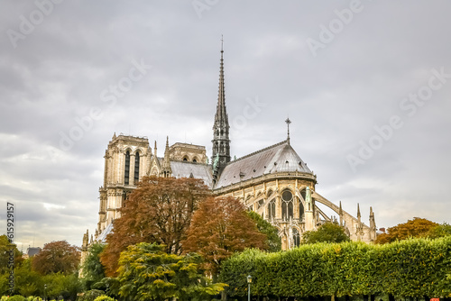 Notre-Dame de Paris Cathedral in Paris, France