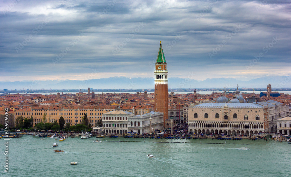 Aerial View of Venice, Italy Captured during my visit in 2015