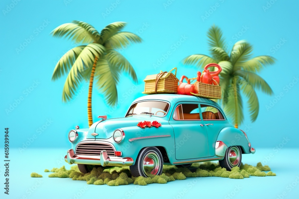 Summer travel concept