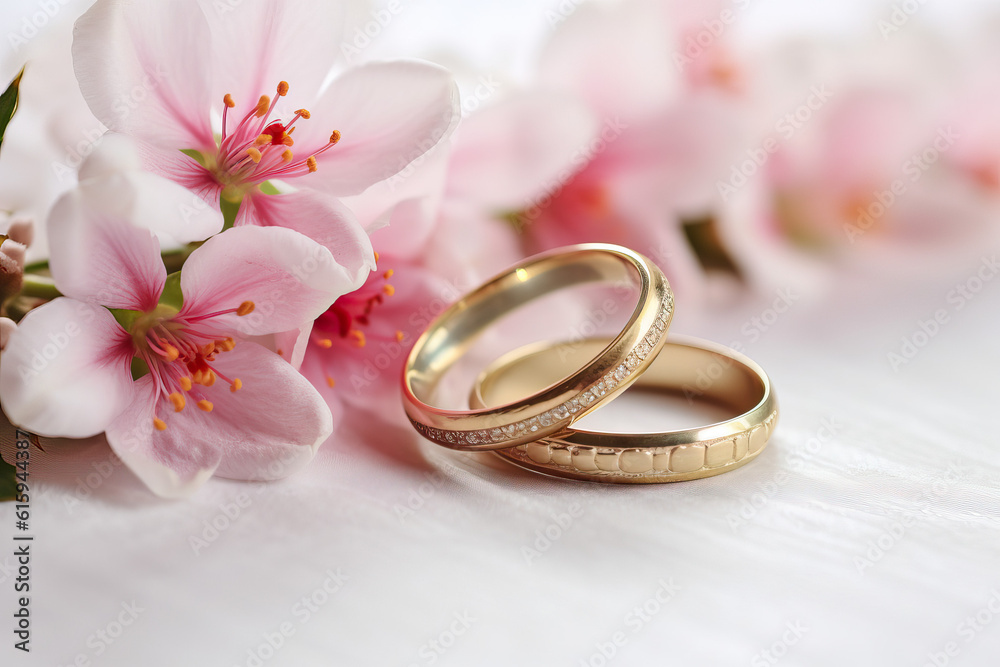 wedding ring ai generated