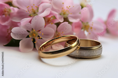 wedding ring ai generated