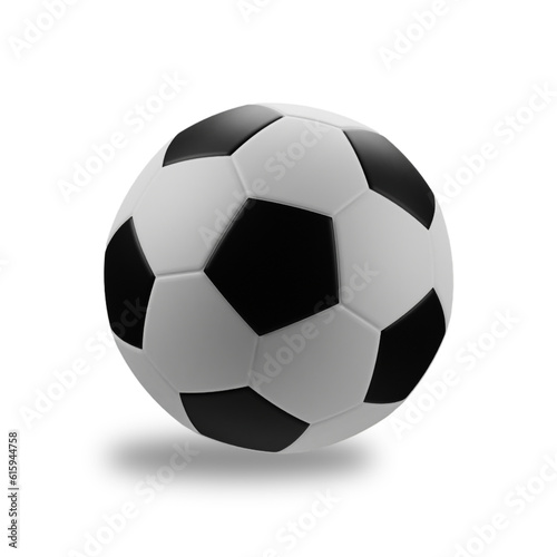 3d render soccer ball
