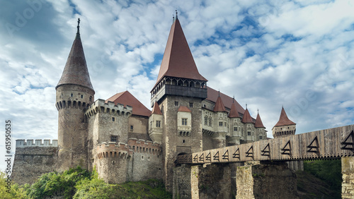 Old castle in Transylvania - day
