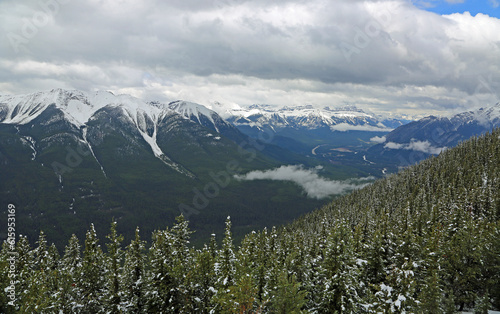 Sundance Range and valley - Canada