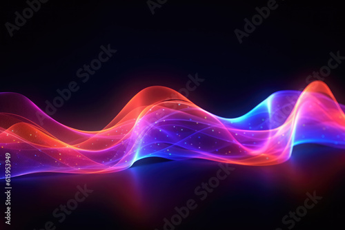 Futuristic Light flowing concept  Used as wallpaper
