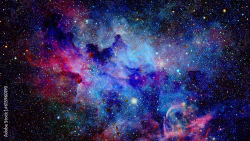 Obraz na płótnie Galaxy and nebula. Elements of this Image Furnished by NASA