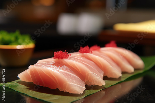raw fish Japanese sashimi