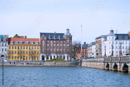 Photography Travel to Europe under spring,Nyhavn in the Copenhagen -Denmark