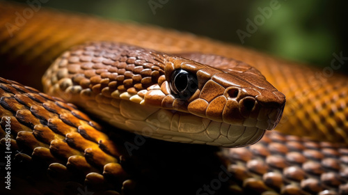 close up of a snake © Poprock3d