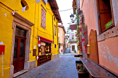 Colorful cobbled street of Cividale del Friuli, ancient town in Friuli Venezia Giulia region of Italy © Designpics