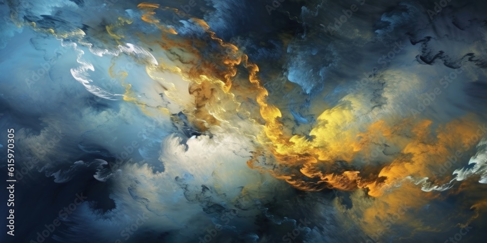 Dark blue gray colors in the series fancy paint made with Generative AI Dark blue gray colors in the series fancy paint made with Generative AI