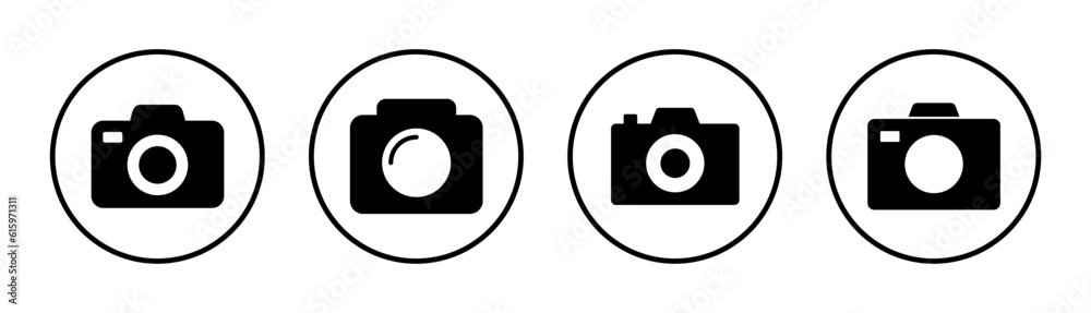 Camera icon set illustration. photo camera sign and symbol. photography icon. Camera icon set illustration. photo camera sign and symbol. photography icon.