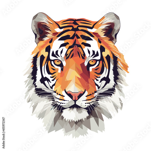 Fototapeta Naklejka Na Ścianę i Meble -  Bengal tiger face