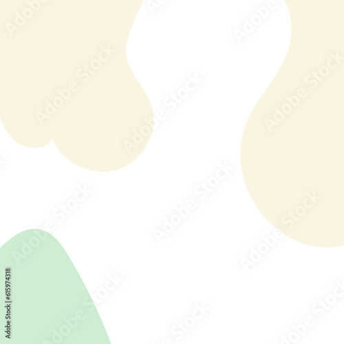 Wallpaper Mural Pastel Frame Abstract Shapes Corners Decorative  Torontodigital.ca