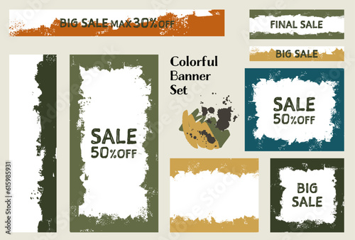 バナーセット_アブストラクト