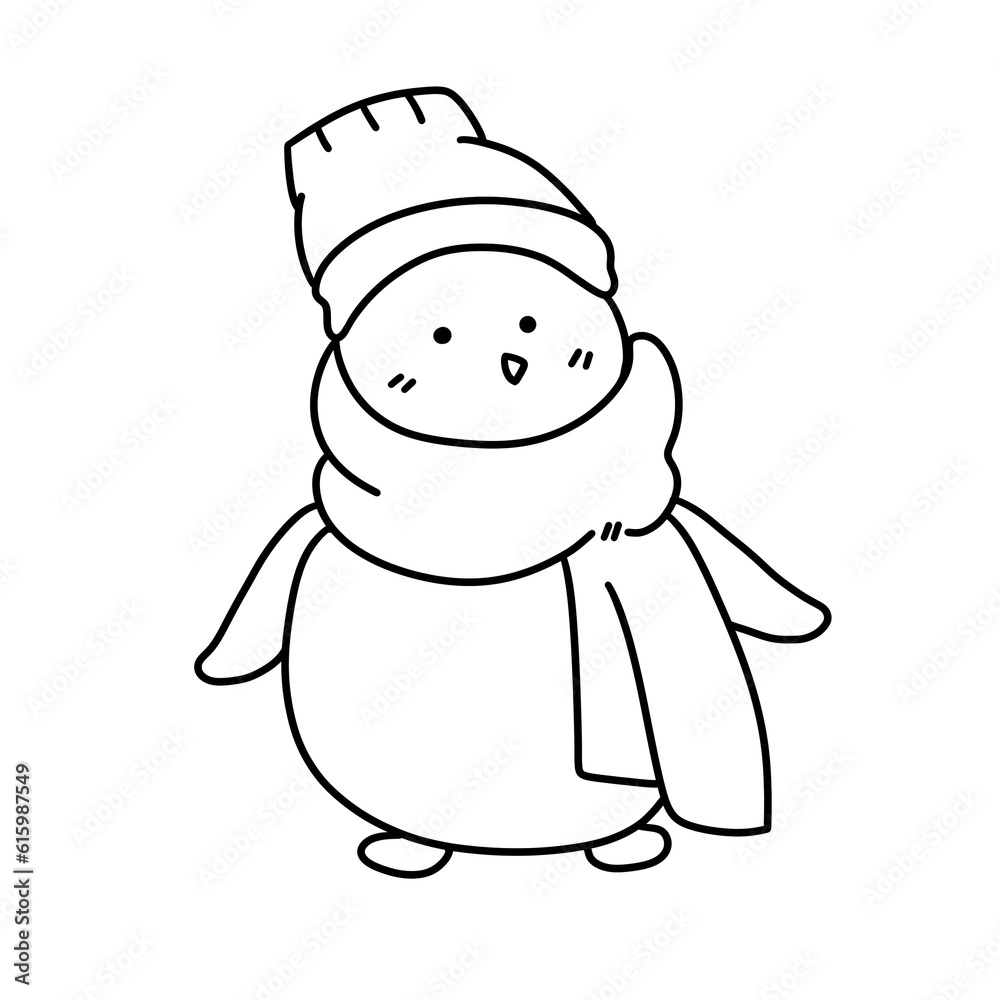 christmas illustration hand drawn black stripes christmas illustration hand drawn black stripes