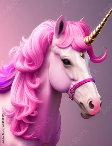 Enchanting Elegance: Embrace the Delightful Pink Unicorn in All Its Magical Splendor  © WOW Images