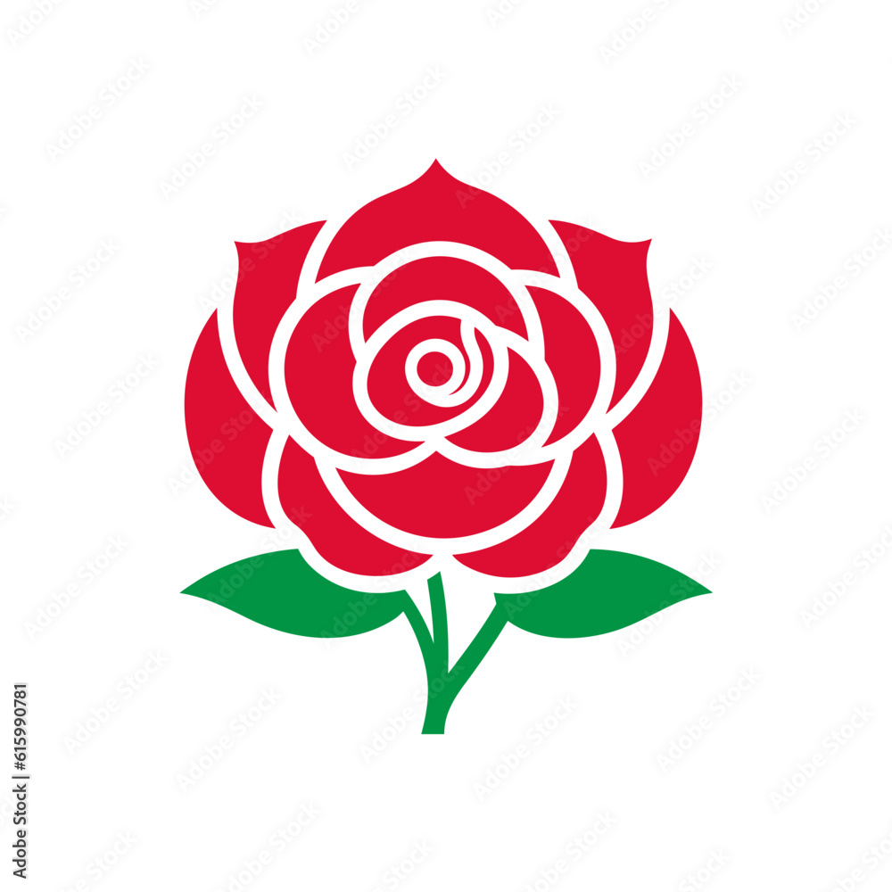 Rose Flower Illustration Rose Flower Illustration