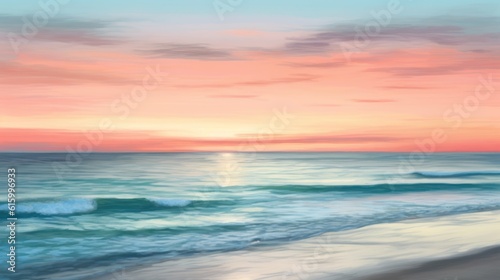 sunset on the beach © Aqib
