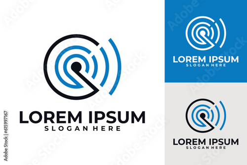 Ear Hearing Logo Template Vector Icon