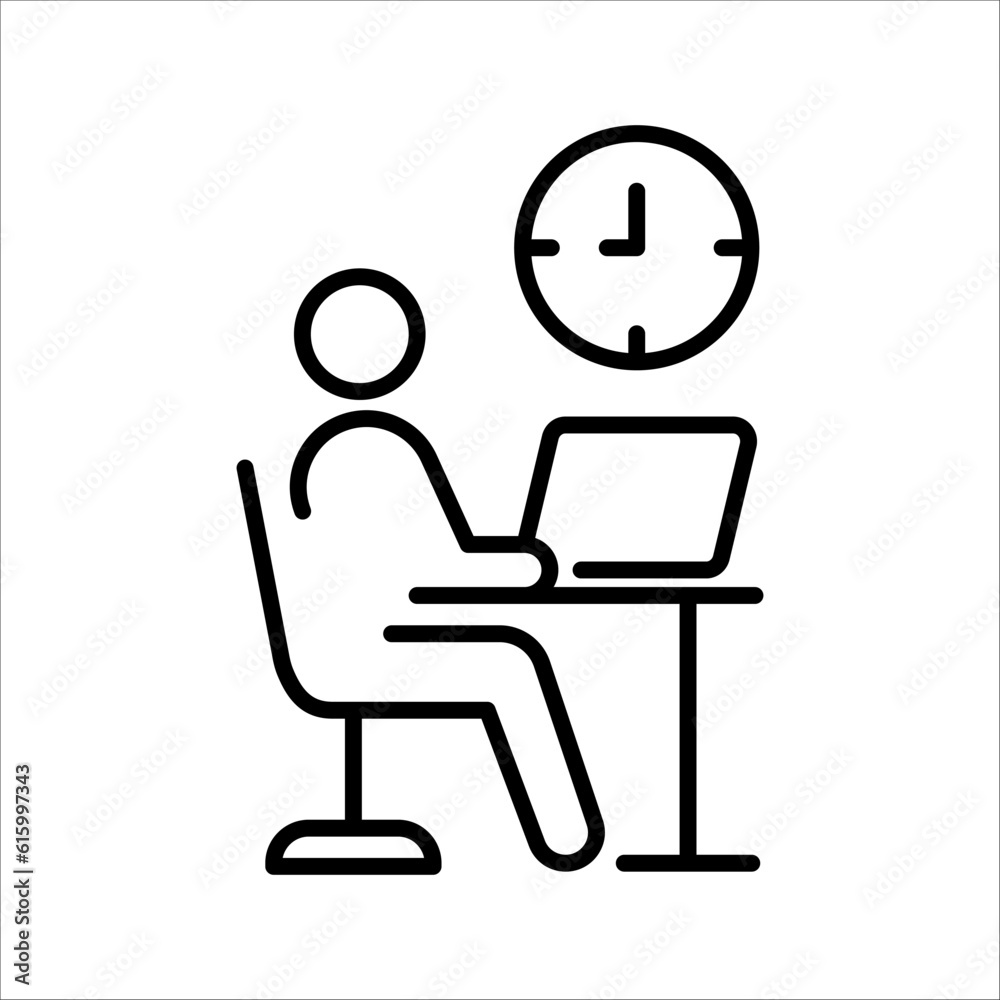 Waiting room vector line icon, linear concept, outline sign, symbol, on white background. Waiting room vector line icon, linear concept, outline sign, symbol, on white background.