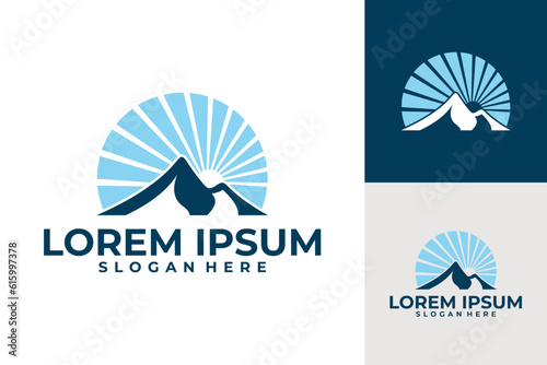 mountain logo vector design template