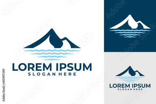 mountain logo vector design template