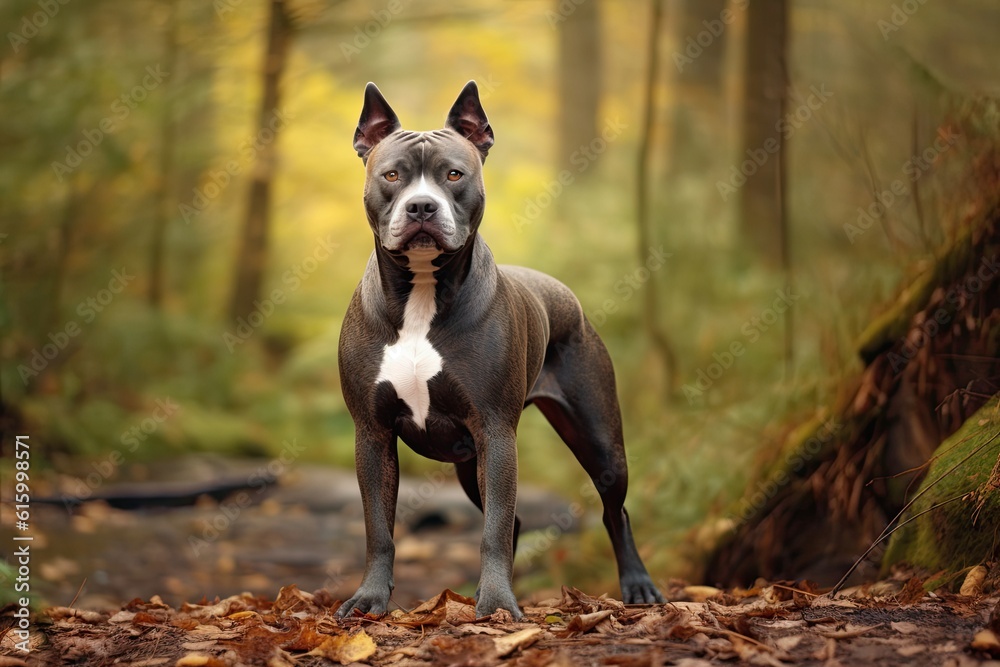 American Staffordshire Terrier - Portraits of AKC Approved Canine Series