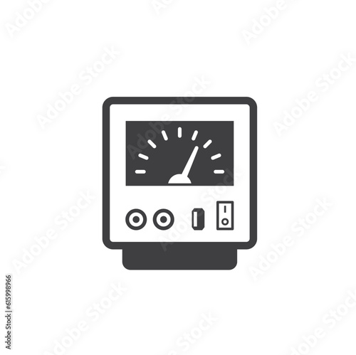 illustration of voltage regulator tool, vector art.