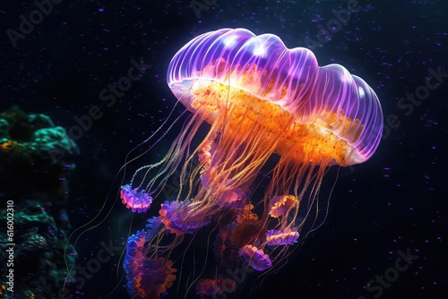 jelly fish in aquarium © Man888