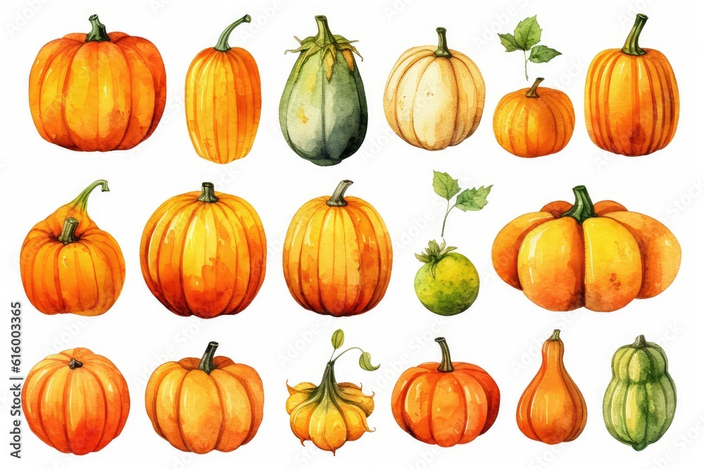 collection of pumpkins collection of pumpkins