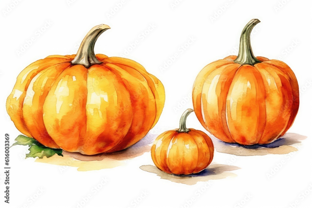 Fototapeta premium pumpkin and pumpkins