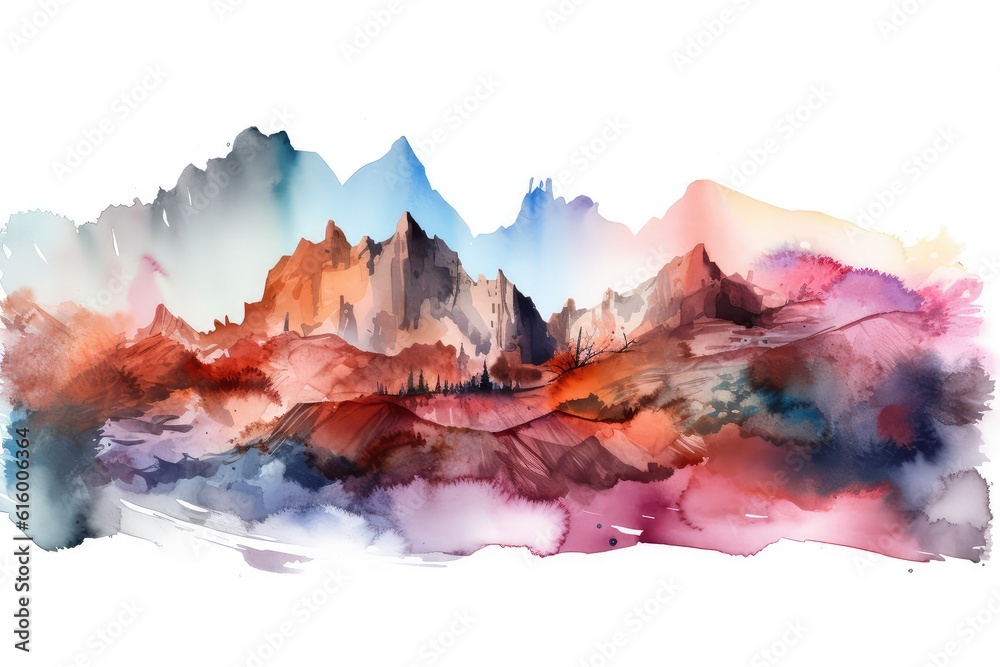 Abstract Landscapes: Paint abstract landscapes that capture the essence of a place or evoke a certain mood through bold and expressive brushwork. 