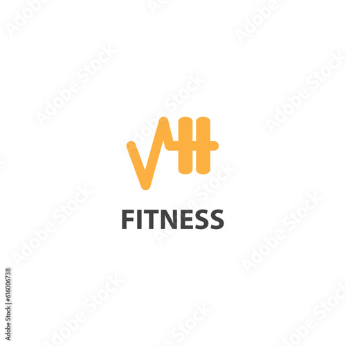burble gym logo simple icon