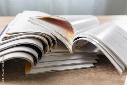 Magazines publication Newspaper and journal books: background and catalog design; article magazine press; newspaper media book knowledge; document advertising datum textbook