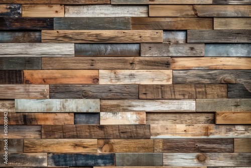 Salvaged Pallet Wood: A wallpaper featuring the rustic charm of salvaged pallet wood, offering a trendy and industrial aesthetic.