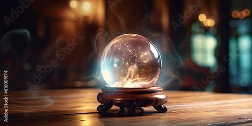 Crystal Ball Divination - AI Generated
