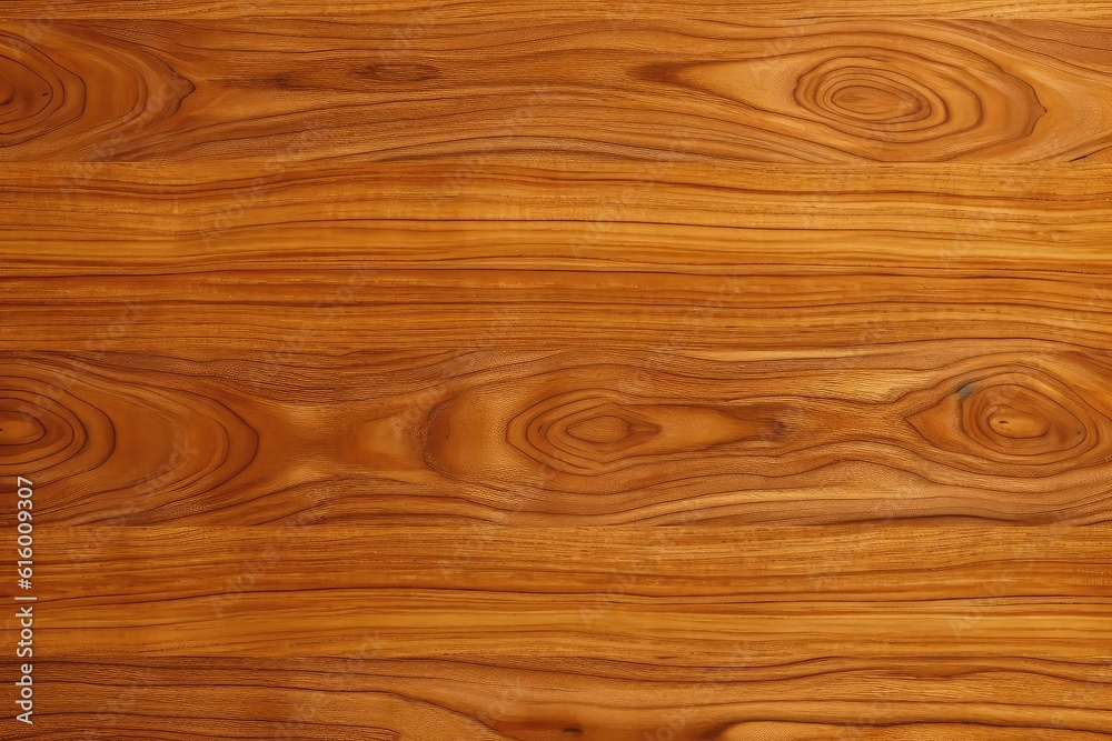 Teak Wood A wallpaper showcasing the dense and goldenbrown grain
