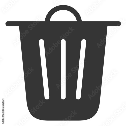 trash can icon ゴミ箱アイコン 塗り