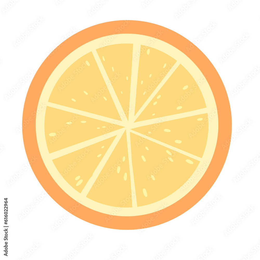 slice of orange slice of orange