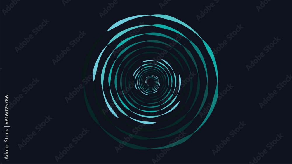abstract blue circle cyclone dark blue background abstract blue circle cyclone dark blue background