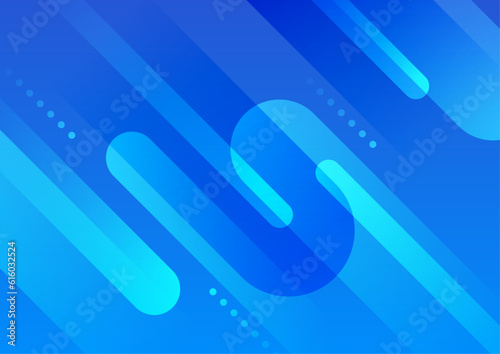 vector blue colorful abstract business cover design background