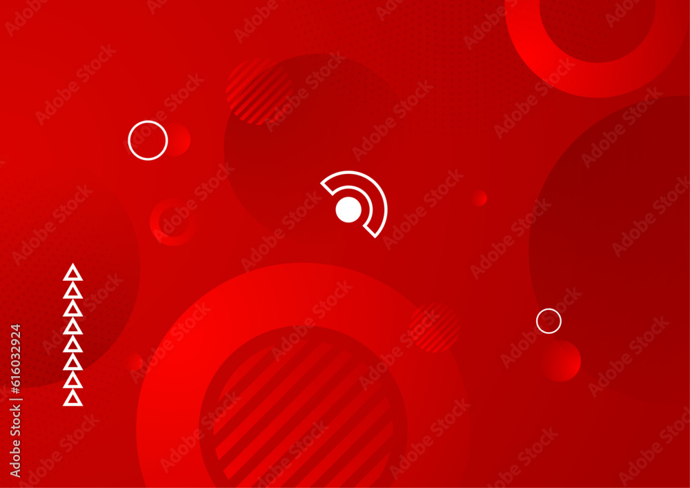 Modern abstract covers , minimal cover design. Red geometric background, vector illustration.