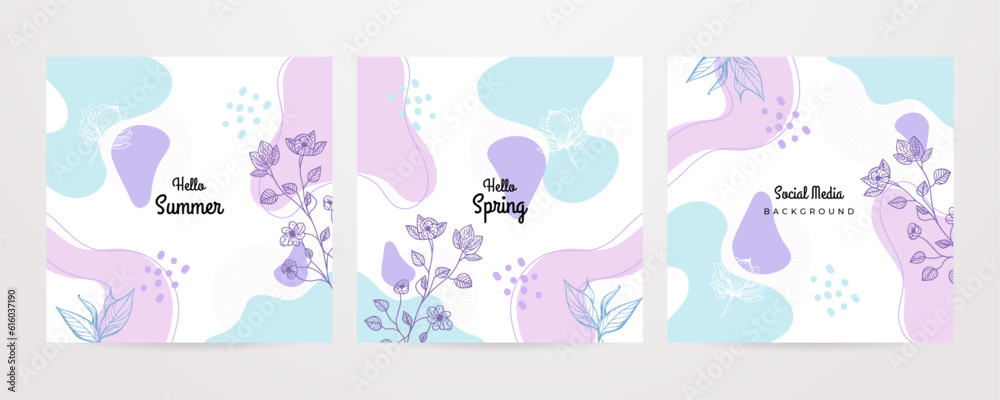Spring background with beautiful colorful flower. Vector illustration template,banners, Wallpaper,flyers, invitation, posters, brochure, voucher discount.