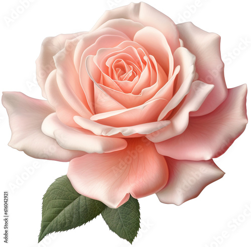 Rose clip art Beautiful rose Realistic