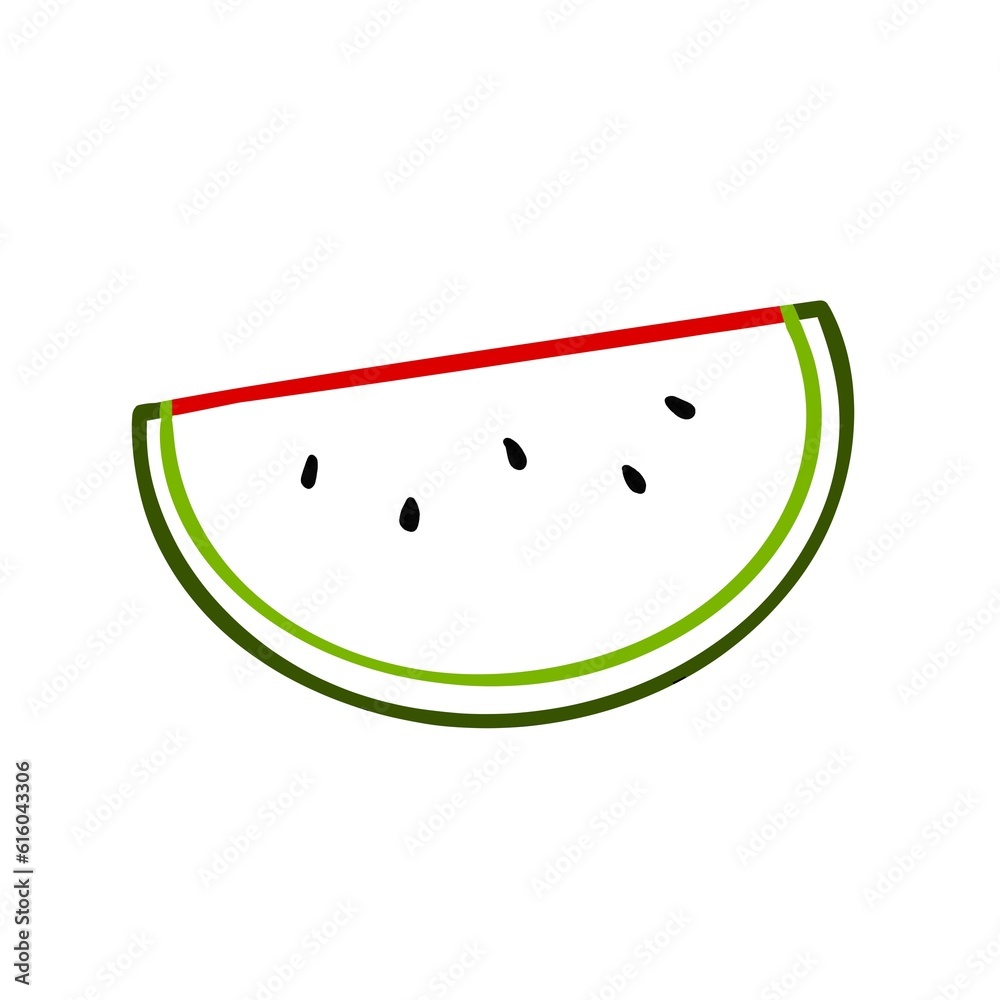 slice of watermelon slice of watermelon