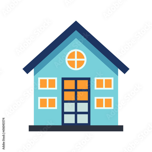 house icon isolated on white background using vector illustration artwork