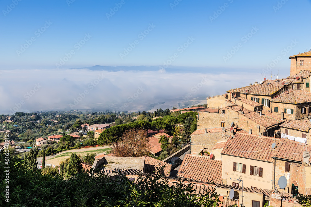 Volterra, Italy. Beautiful view of the city